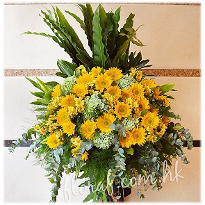 OP20 Ceremony Flower Basket Stand OP20 Ceremony Flower Basket Stand